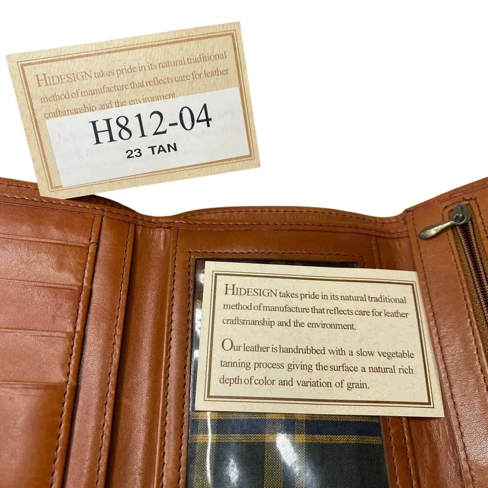 Hidesign tan leather